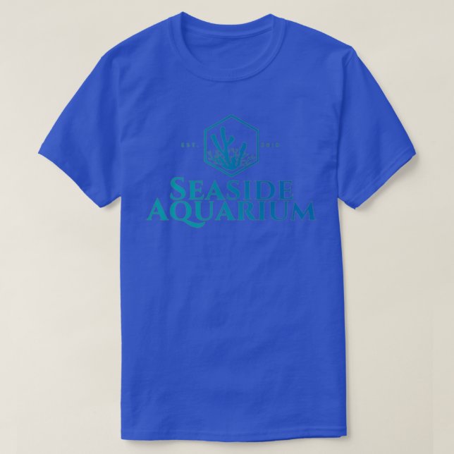 Seaside Aquarium T-Shirt (Design Front)