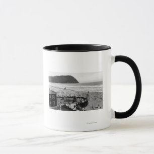 Seaside Beach and Promenade Photograph Mug