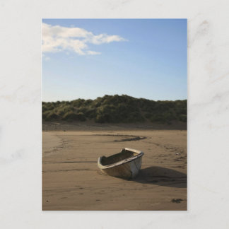 Seaside Boat Postcard
