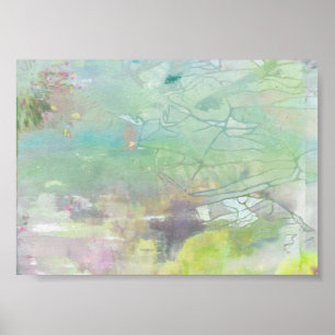 Seaside canvas poster