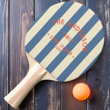 Seaside Capri Blue Striping & Family Name