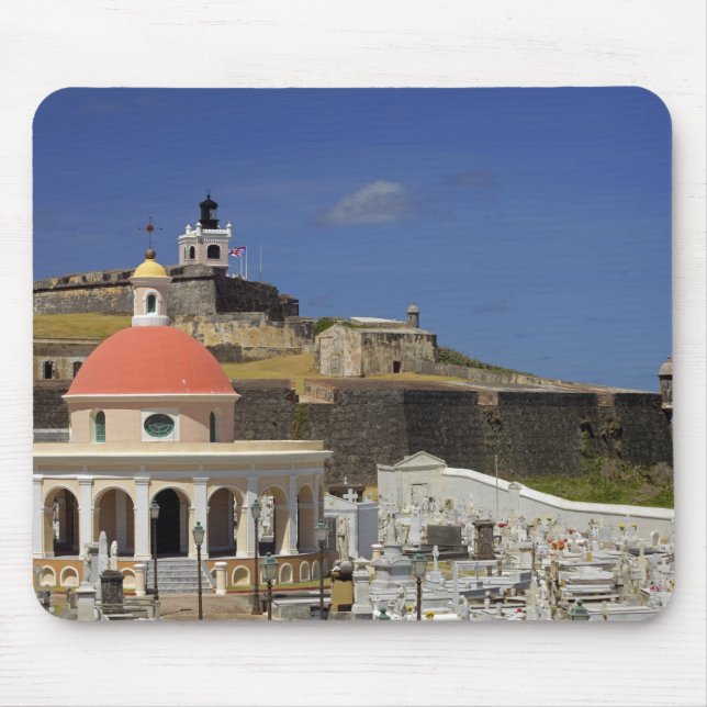 Seaside cemetery of Puerto Rico Mouse Mat (Front)