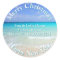 Seaside Christmas Tropical Address Labels