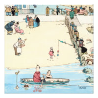 “Seaside Crime” by W Heath Robinson