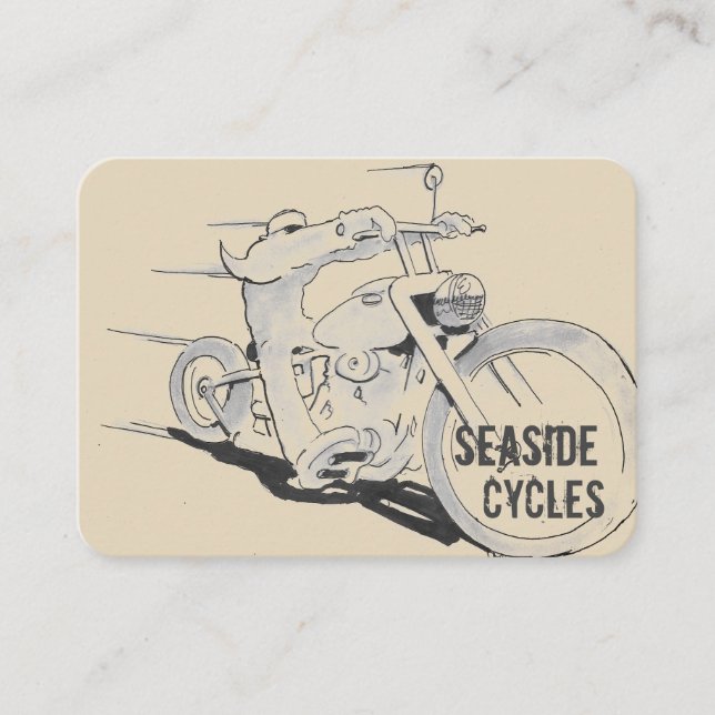 Seaside Cycle Business Card (Front)