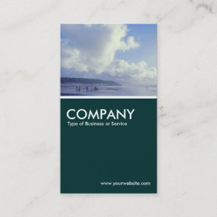 Seaside - Dark Green 02 Business Card