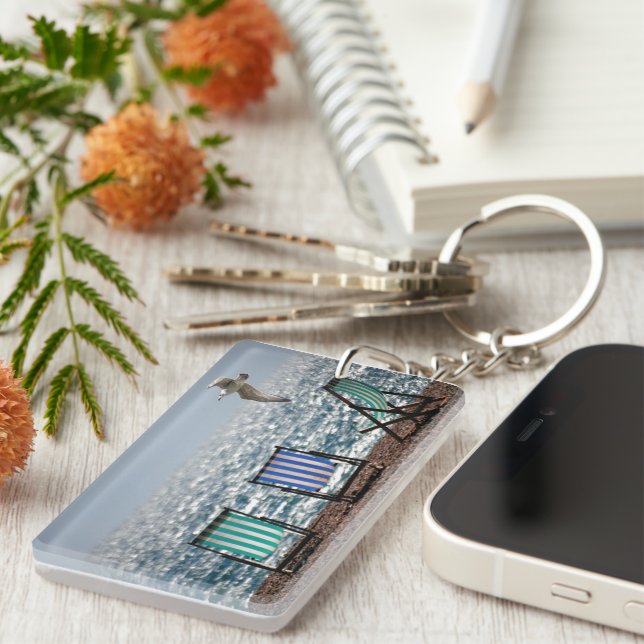 Seaside Deck Chairs and Seagull Key Ring (Front Right)