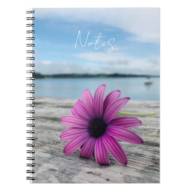 Seaside Flower Notebook (Front)