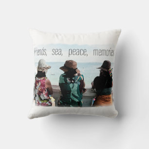 Seaside Friendship Memories Cushion