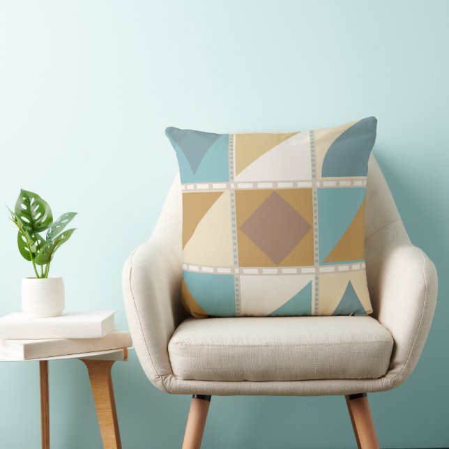 Seaside Geometry Cushion (Chair)