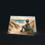 SEASIDE GRANDSON BIRTHDAY CARD<br><div class="desc">A very special birthday card for your wonderful grandson.</div>