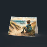 SEASIDE GRANDSON BIRTHDAY CARD<br><div class="desc">A very special birthday card for your wonderful grandson.</div>