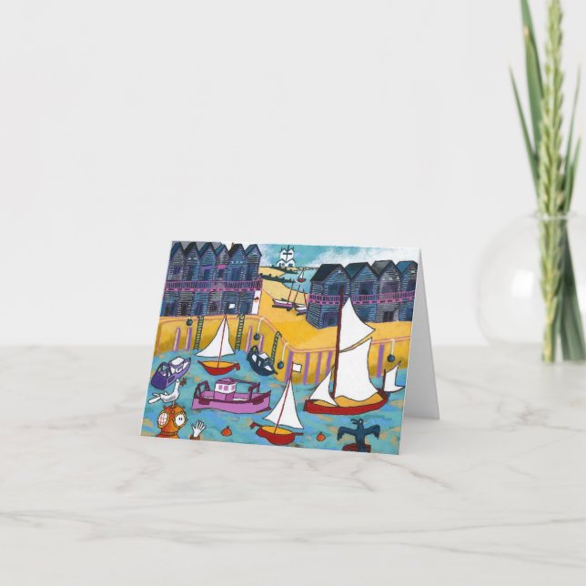 Seaside Greetings Card - Whitstable (Front)