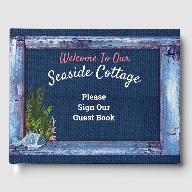 Seaside Guest Cottage Guest Book (Front)