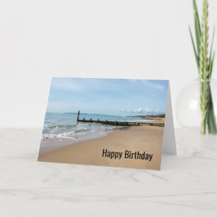 Seaside Happy Birthday Card