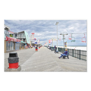 Seaside Heights Boardwalk Photo Print