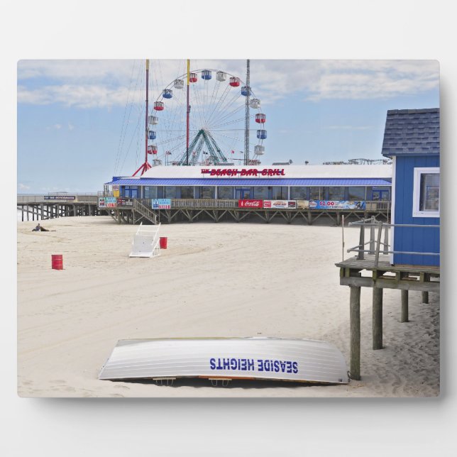 Seaside Heights, NJ Before Hurricane Sandy Plaque (Front)
