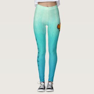 Seaside Inspirations Ombre Leggings