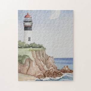 Seaside landscape in summer jigsaw puzzle