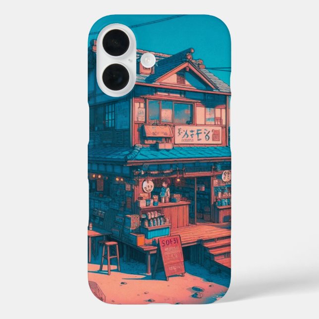 Seaside Lofi Dreams Case-Mate iPhone Case (Back)