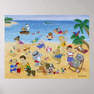 Seaside Magic Poster