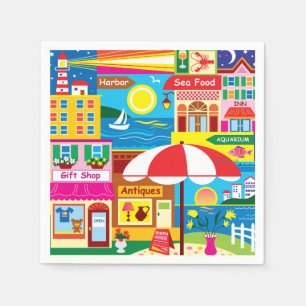 Seaside Memories Napkin