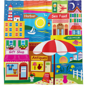 Seaside Memories Shower Curtain