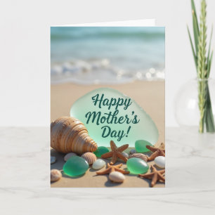 Seaside Mothers Day Wish Card