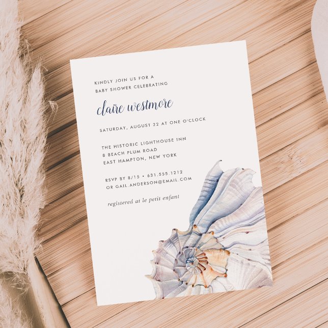 Seaside | Nautical Baby Shower Invitation (Creator Uploaded)