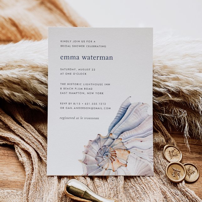 Seaside | Nautical Bridal Shower Invitation (Creator Uploaded)