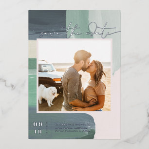 Seaside Ocean Glass   Photo Save The Date