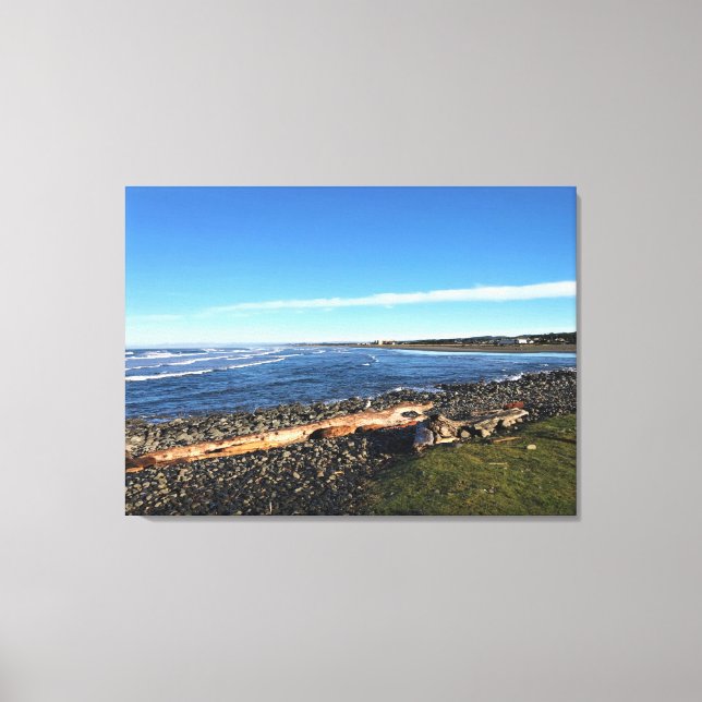 Seaside, Oregon Coast Canvas Print (Front)