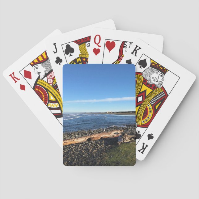 Seaside, Oregon Coast Playing Cards (Back)