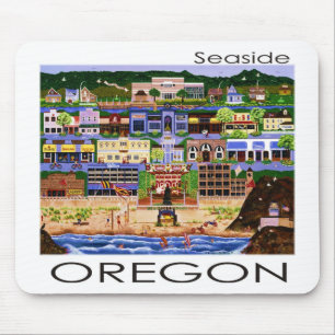 Seaside Oregon Mouse Mat