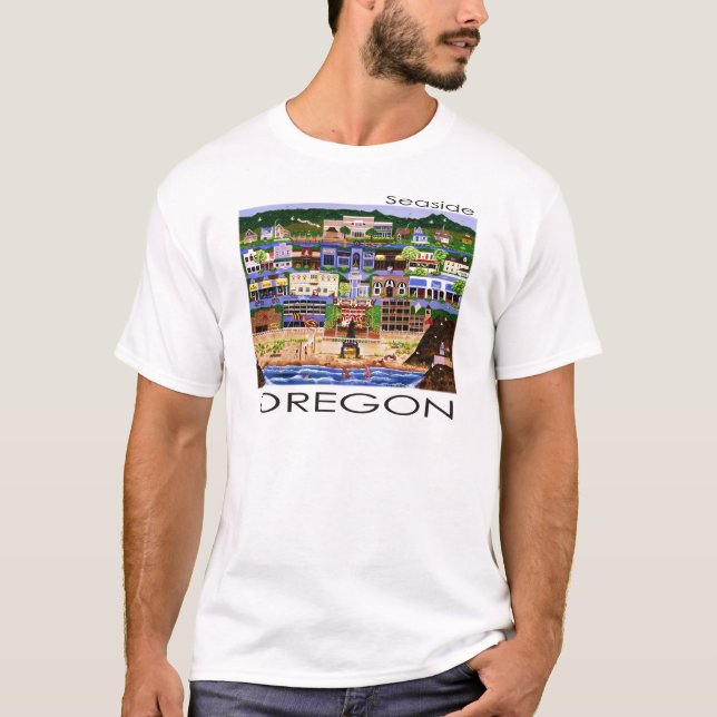 Seaside Oregon T-Shirt (Front)