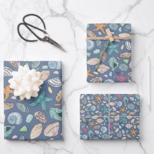 Seaside Paper Set of 3