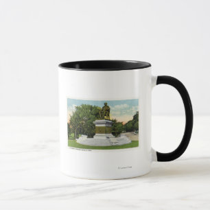Seaside Park View of the P T Barnum Monument Mug