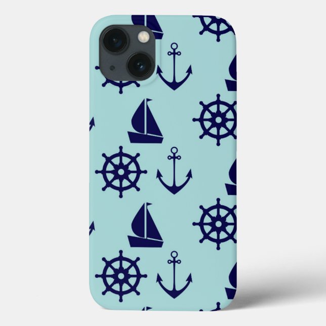 Seaside Pattern Case-Mate iPhone Case (Back)