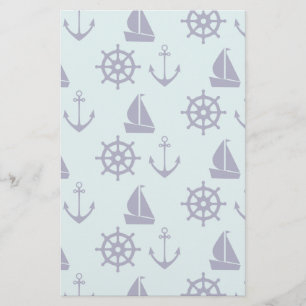 Seaside Pattern Stationery
