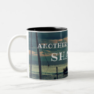 Seaside photo mug