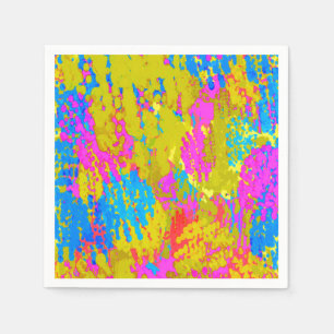 Seaside Random Splatter Napkin