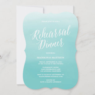 Seaside Rehearsal Dinner Invitation