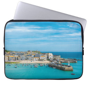 Seaside resort of St. Ives, Cornwall, UK Laptop Sleeve