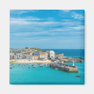 Seaside resort of St. Ives, Cornwall, UK Magnet