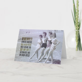 SEASIDE ROCKETTES Greeting Card