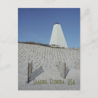 Seaside sea oats postcard