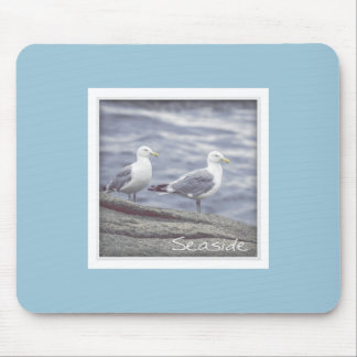 Seaside Seagulls Mouse Mat
