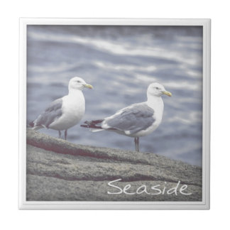 Seaside Seagulls Tile