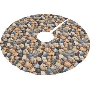 Seaside Seashells Tree Skirt