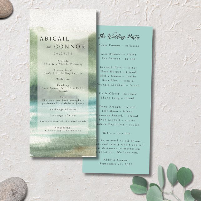 Seaside Serenity Blue Green Cream Programme (Creator Uploaded)